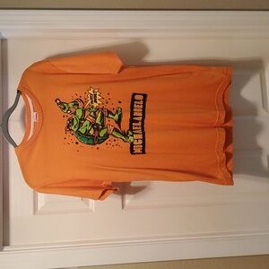 Ninja Turtles Michaelangelo Homage tshirt